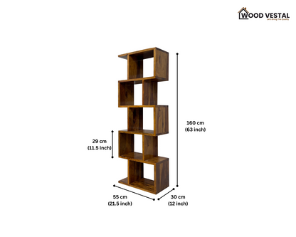 Book Shelf for Home Decor made with Sheesham Wood