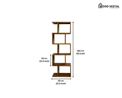 Book Shelf for Home Decor made with Sheesham Wood